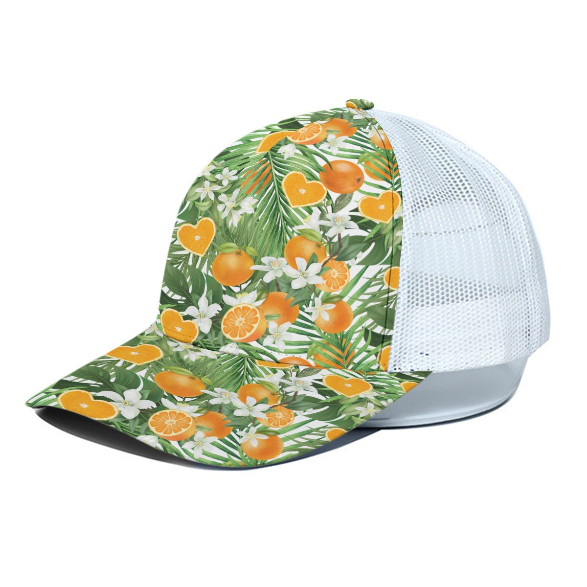 Love Orange Unisex Trucker Hat With White Half-mesh - 50% profits donated to Love Orange