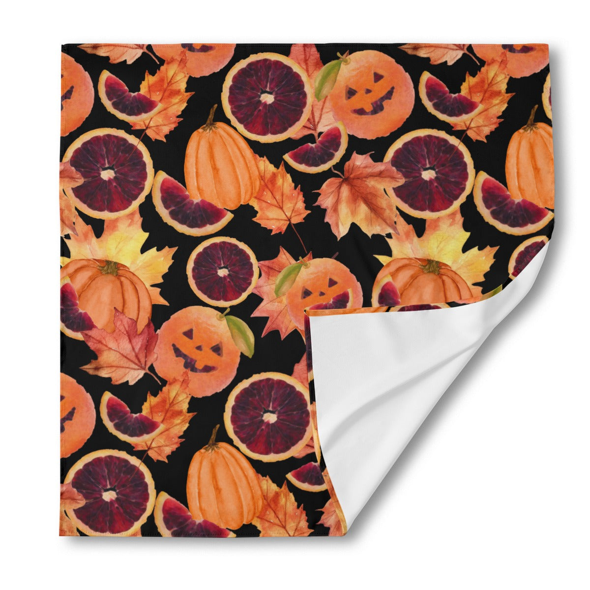 Blood Orange Silk Bandana