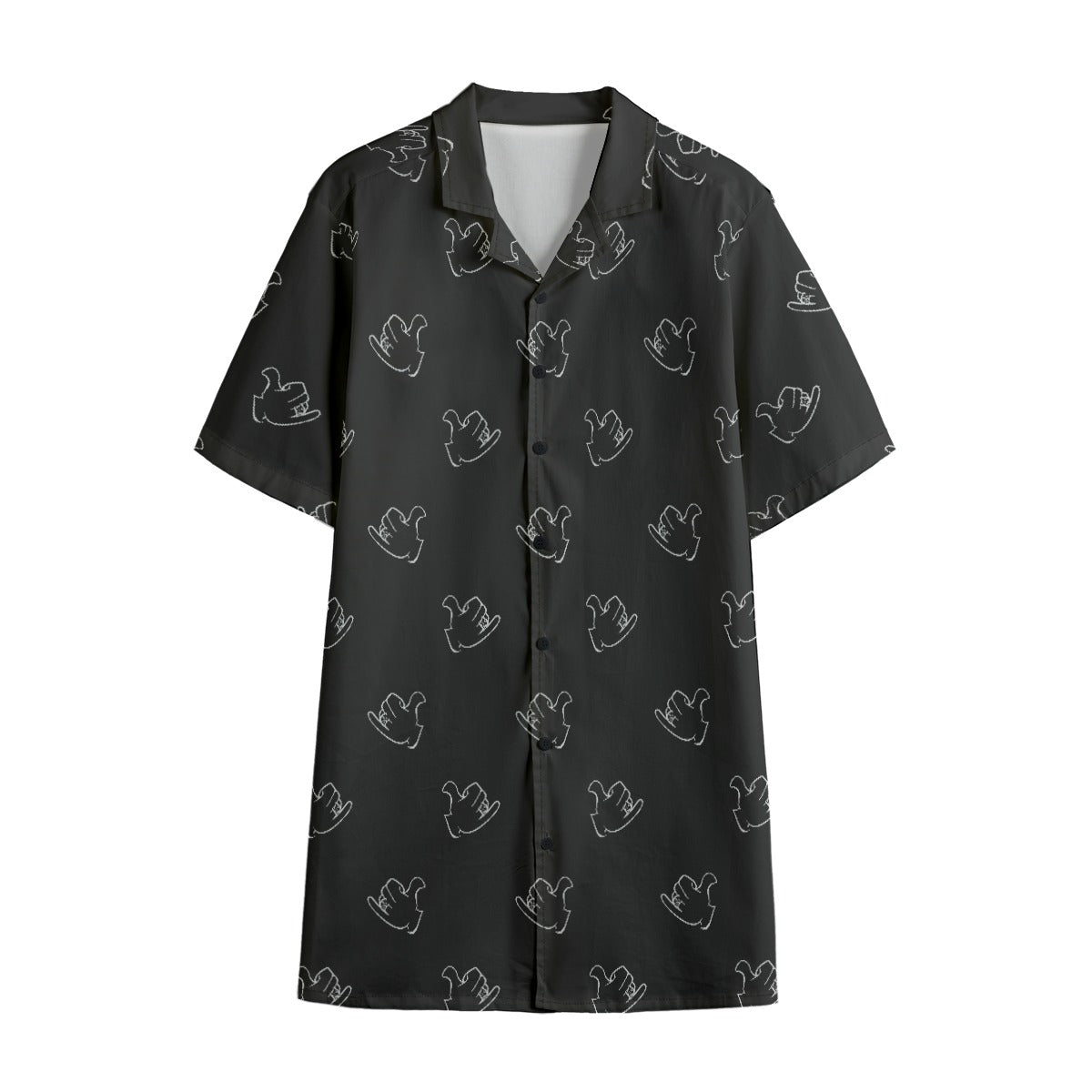 Dave Silva - Black with Grey Outlines Hand logo only