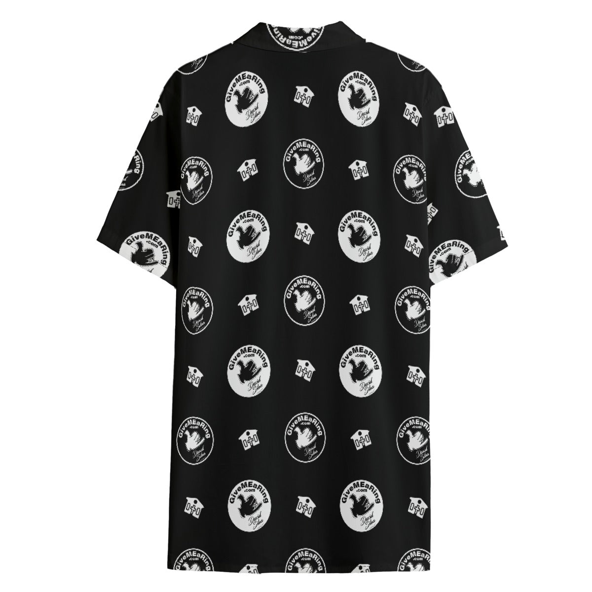 Dave Silva White and Black Logos with alternating houses |115GSM Cotton poplin