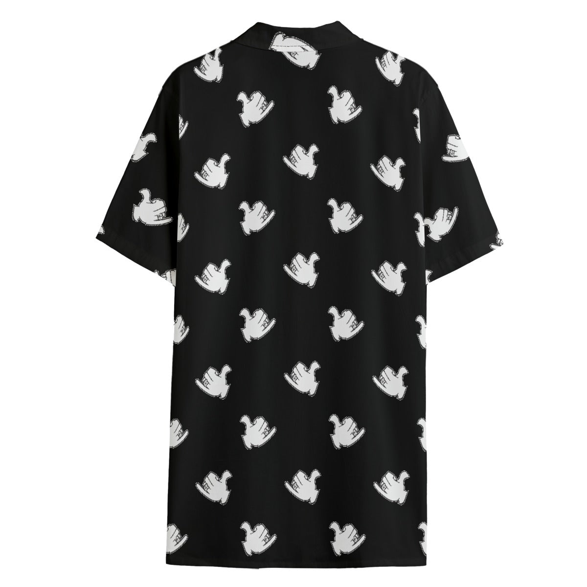 Dave Silva - Black with White hands Give me a ring pattern