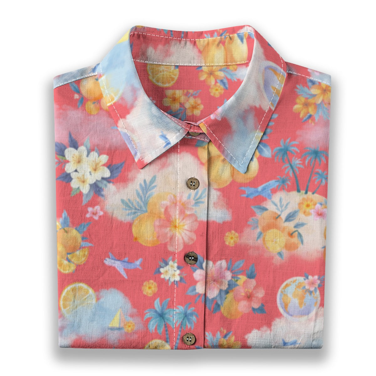 Heidi's Women's Shirt - Cotton in bright pink/magenta