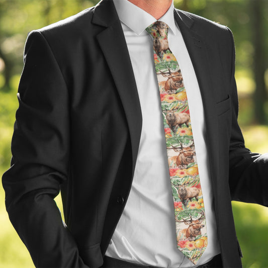 Elks Lodge 1475 Hawaiian Tribute Tie