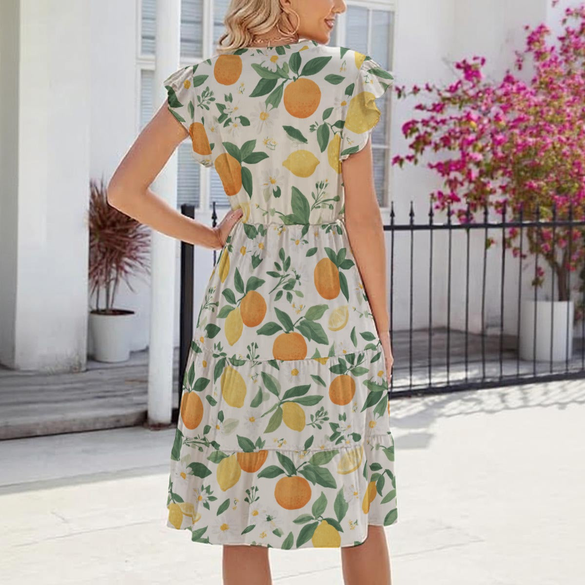 Plaza Stroll Midi Dress