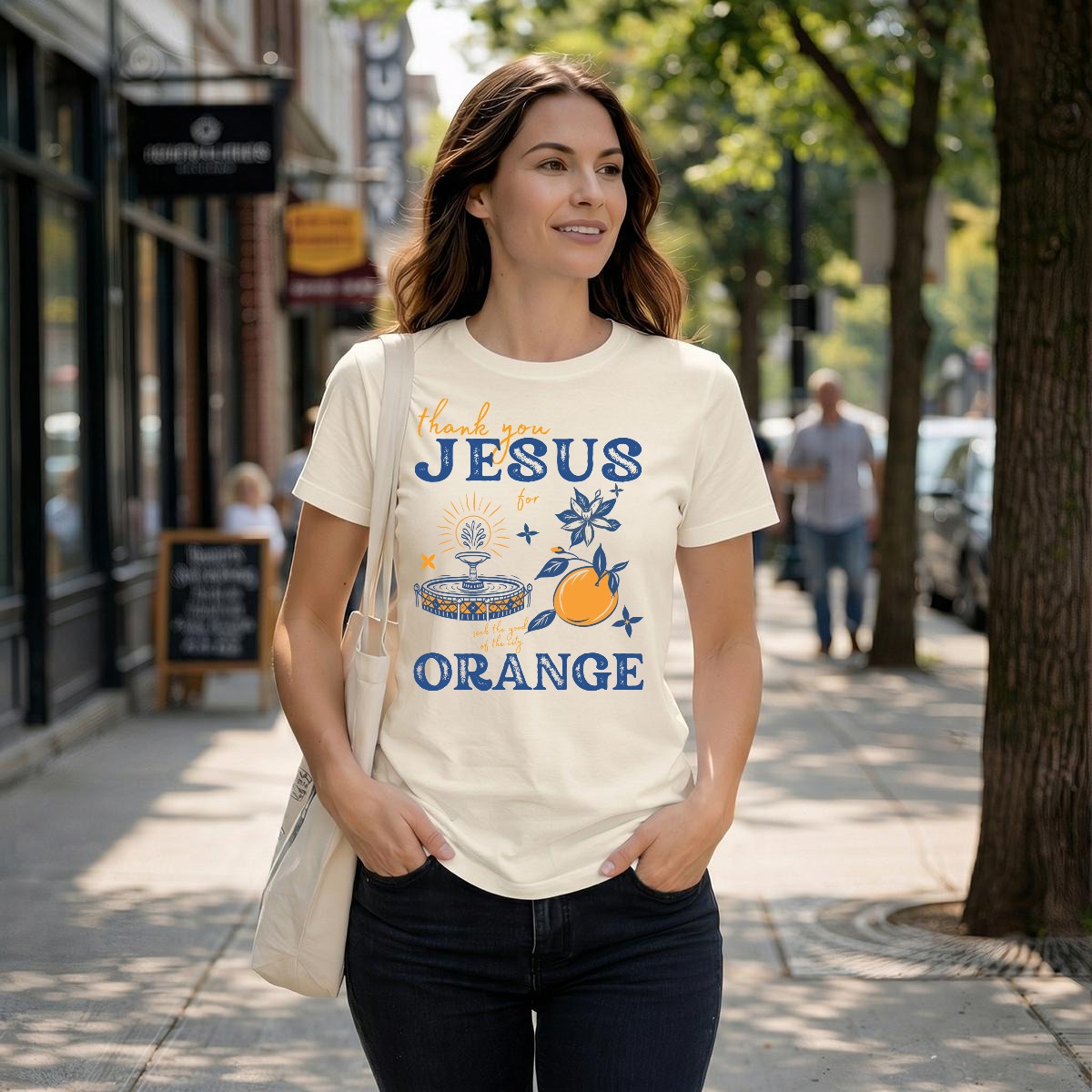 Thank you Jesus for Orange Shirt