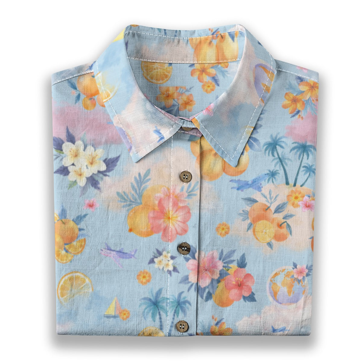 Heidi's Women's Shirt - Cotton in blue