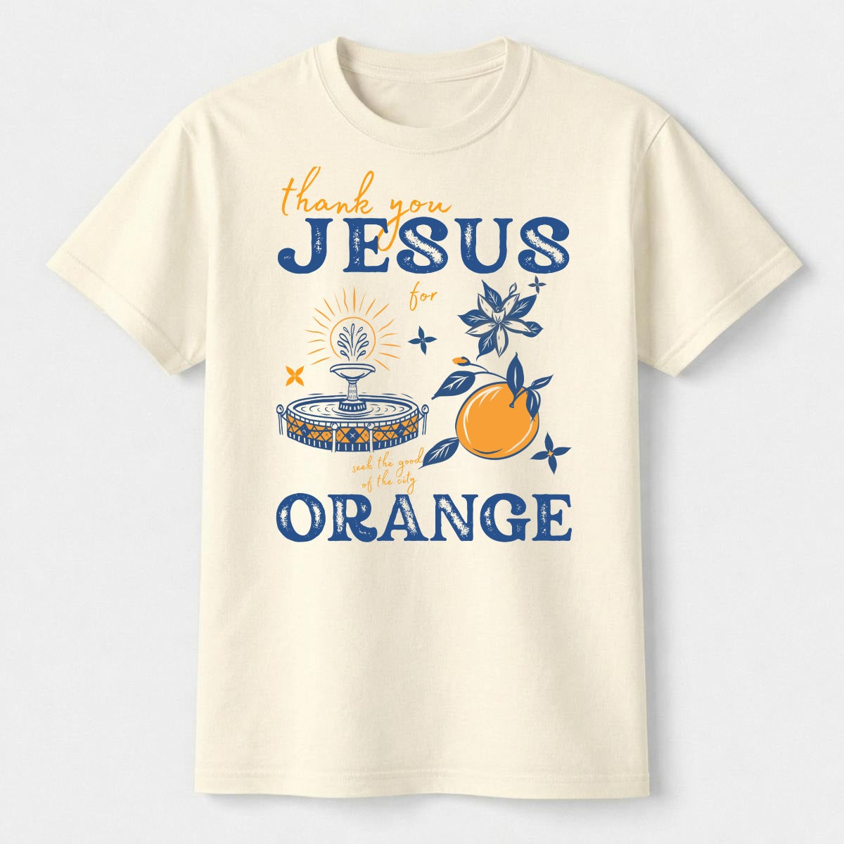 Thank you Jesus for Orange Shirt