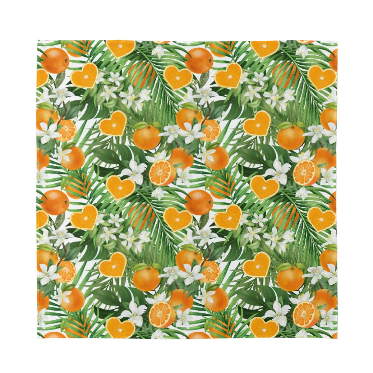 Love Orange Silk Bandana Scarf - 50% profits donated to Love Orange