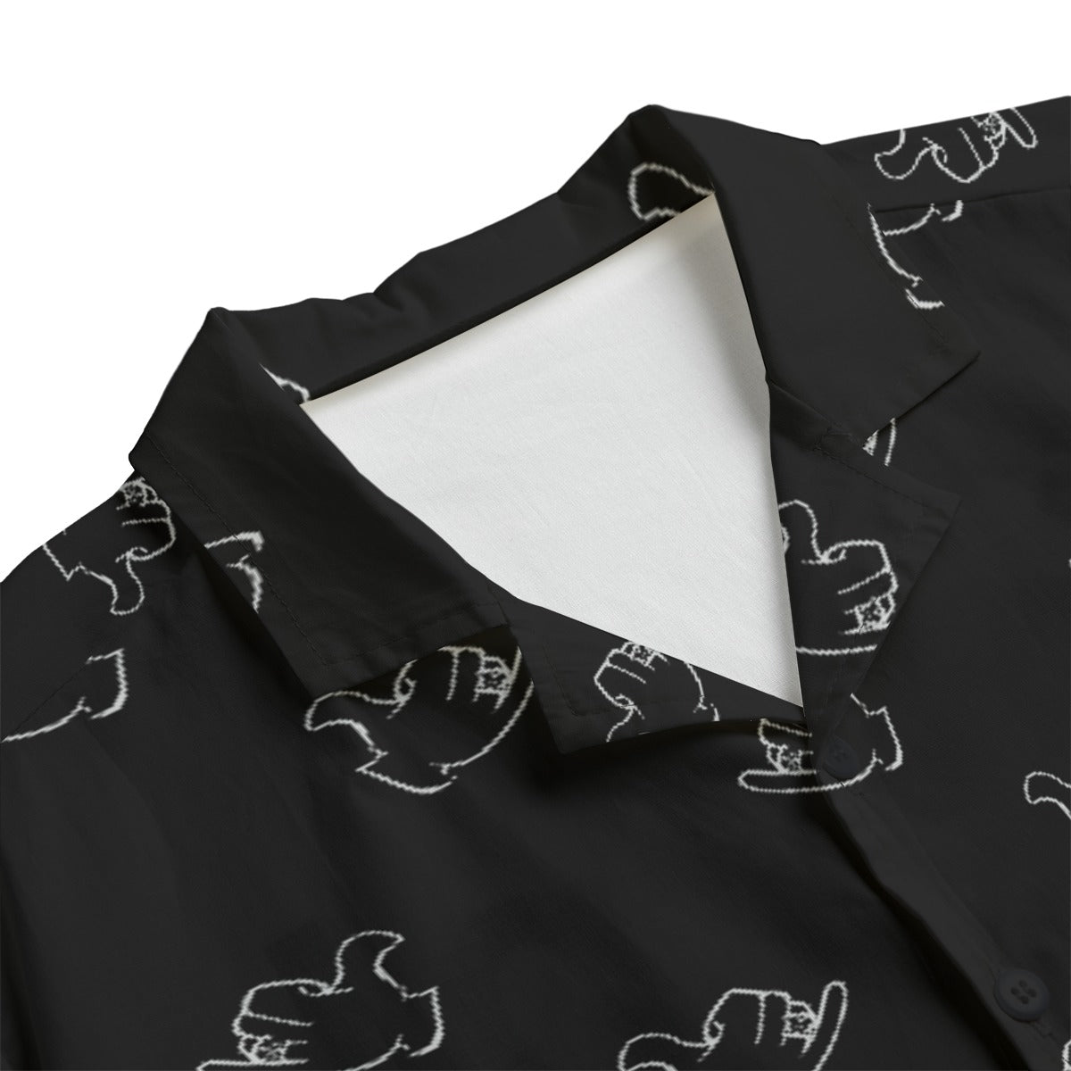 Dave Silva - Black with Grey Outlines Hand logo only