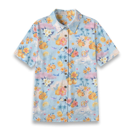 Heidi's Women's Shirt - Cotton in blue