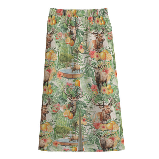 Elks Lodge 1475 Tribute Cotton Canvas Skirt