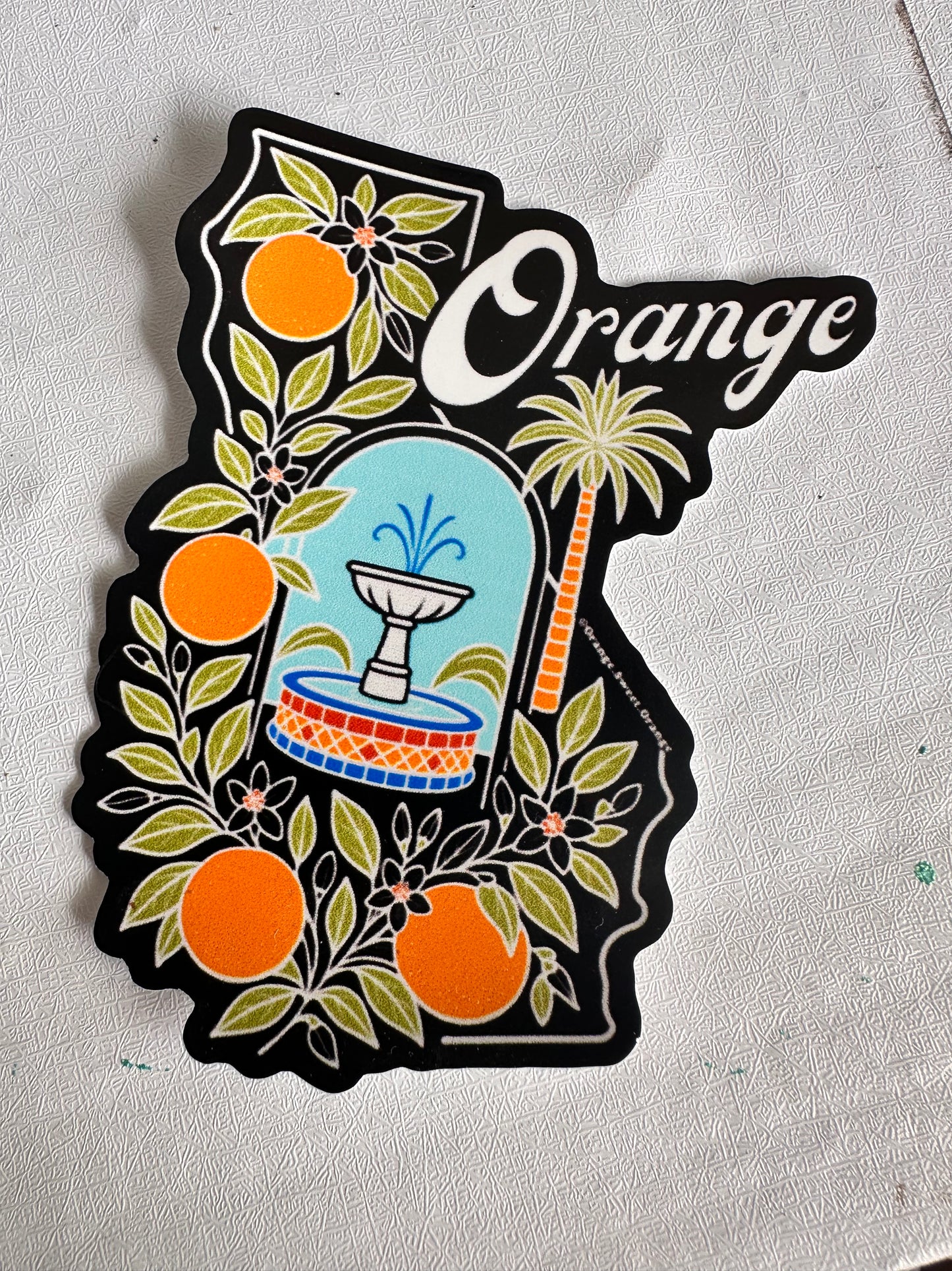 Old Towne Orange Stickers