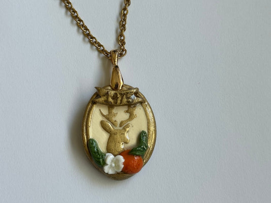 Elks Lodge Pendant and Necklace