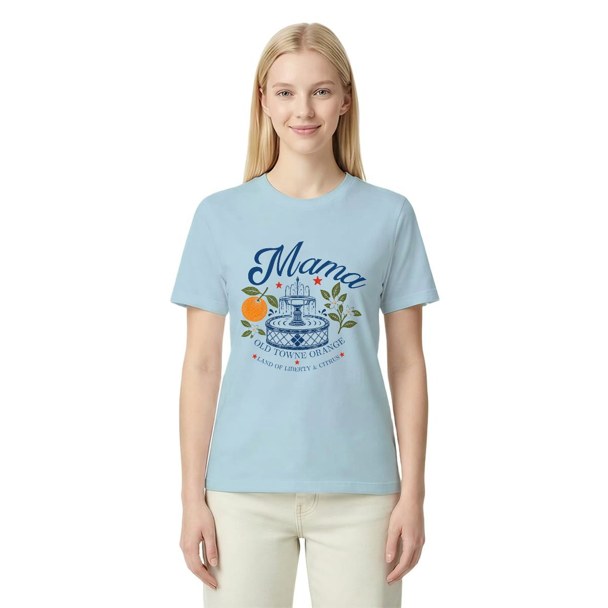 Mama of Liberty & Citrus Tee