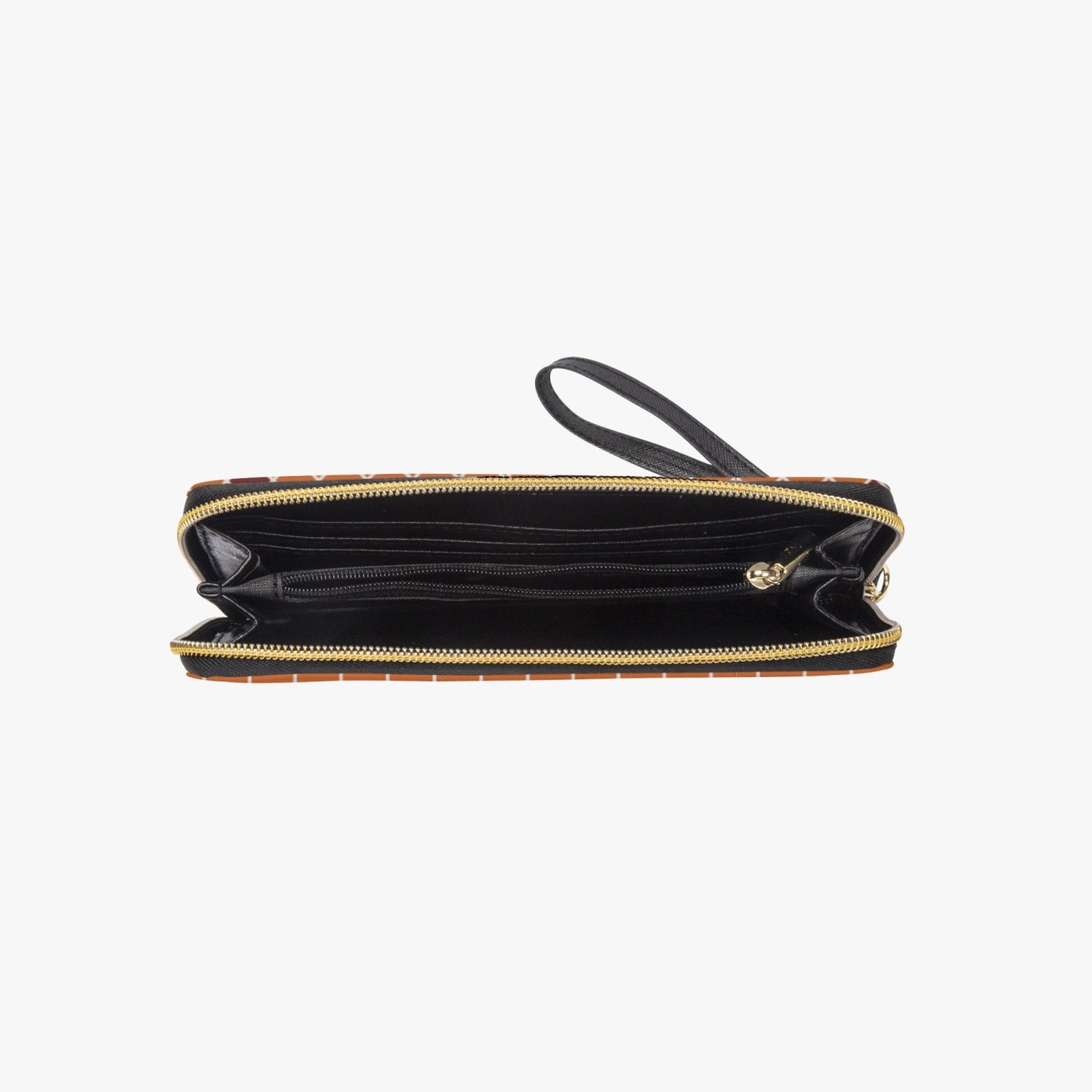 Fountain Tiles Leather Wristlet Clutch Wallet