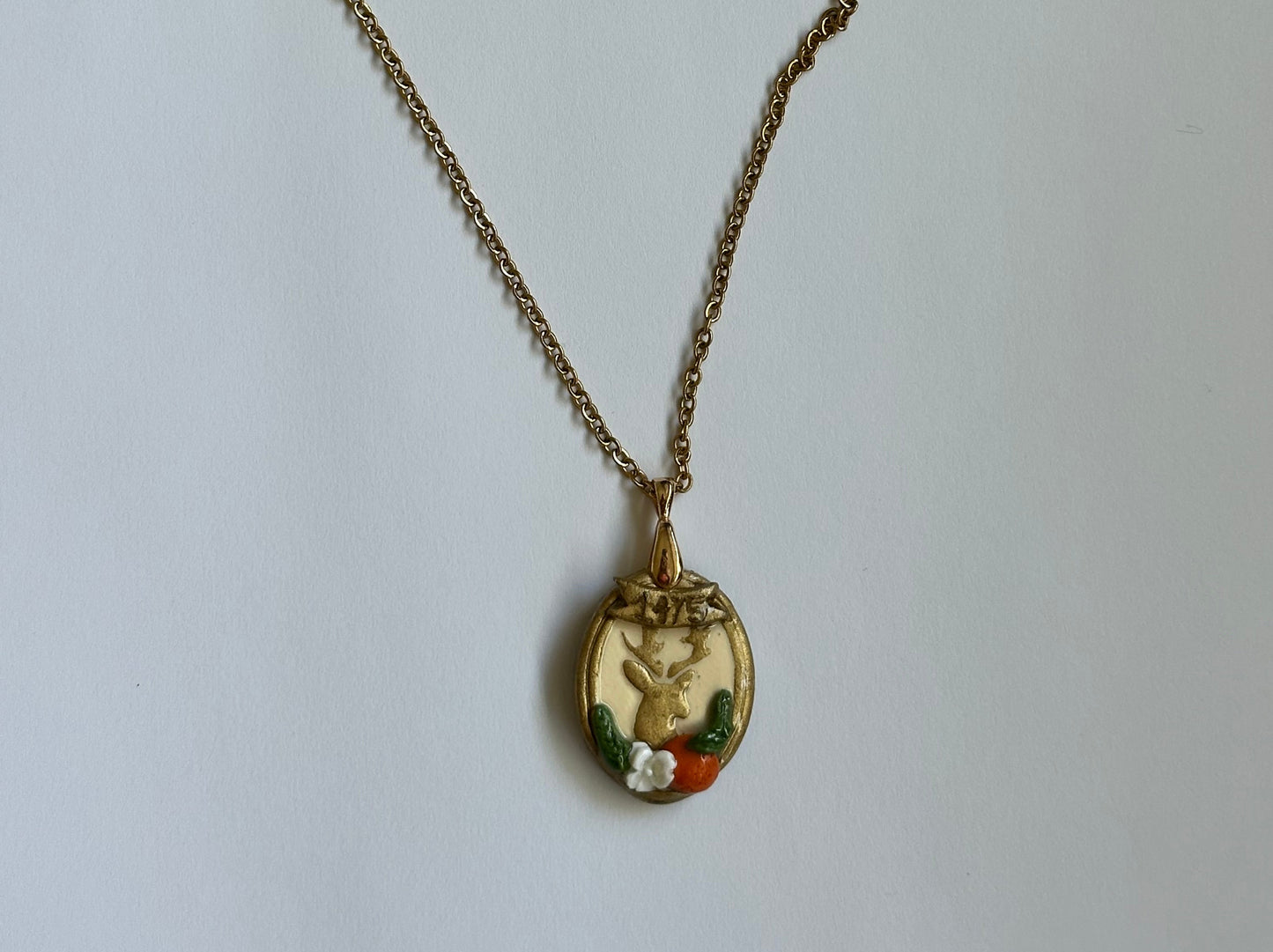 Elks Lodge Pendant and Necklace