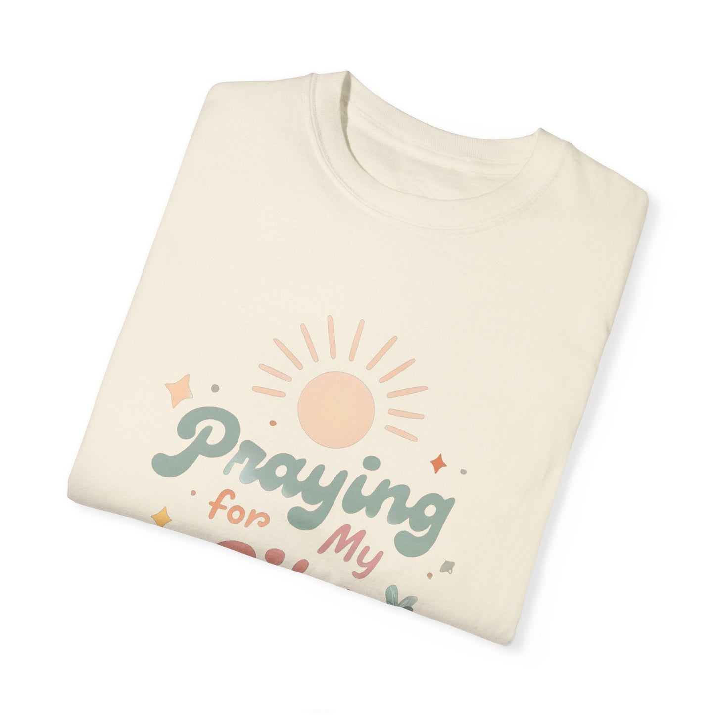 Praying for My City T-Shirt – Inspirational Unisex Garment-Dyed Tee