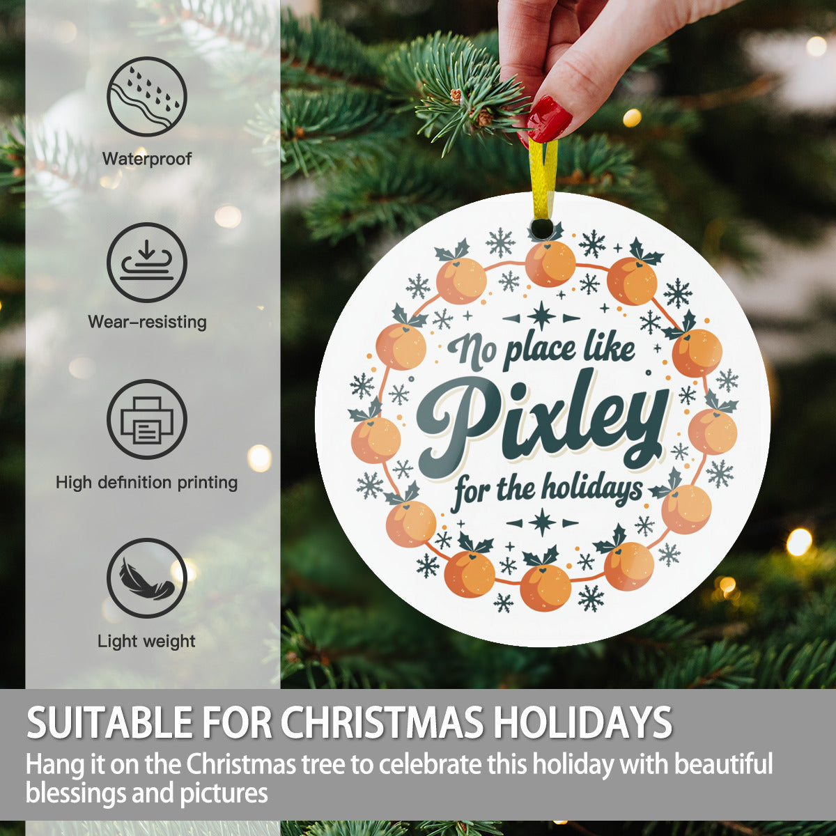 Pixley Ornament
