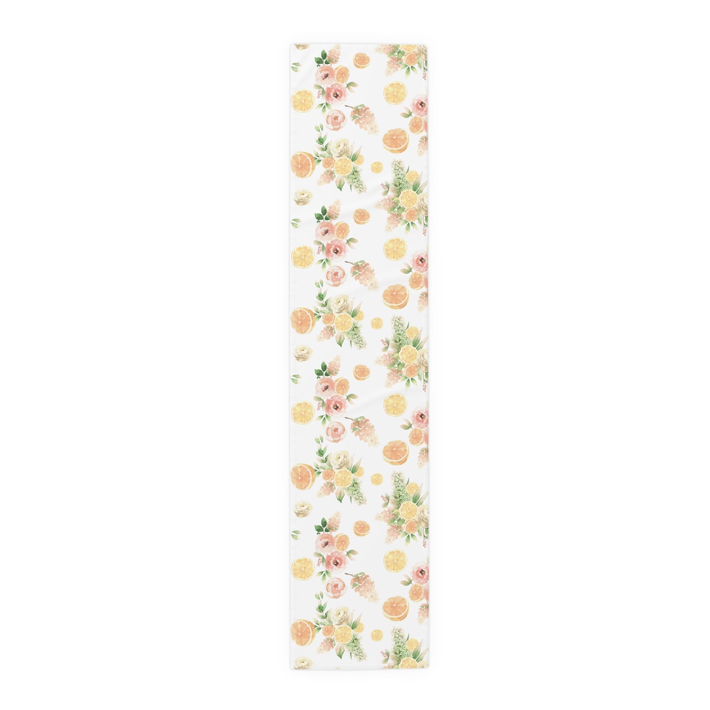 Spring Oranges Table Runner (Cotton, Poly)
