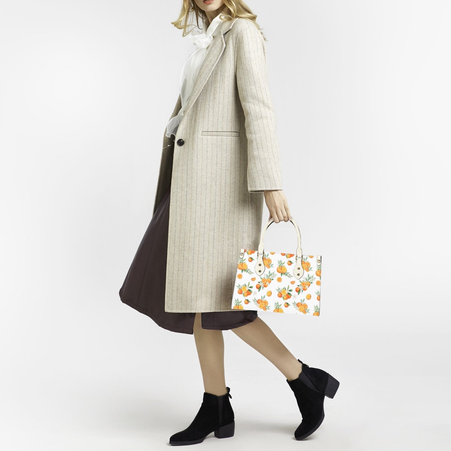 Sweet Orange Women's Purse - Long Strap