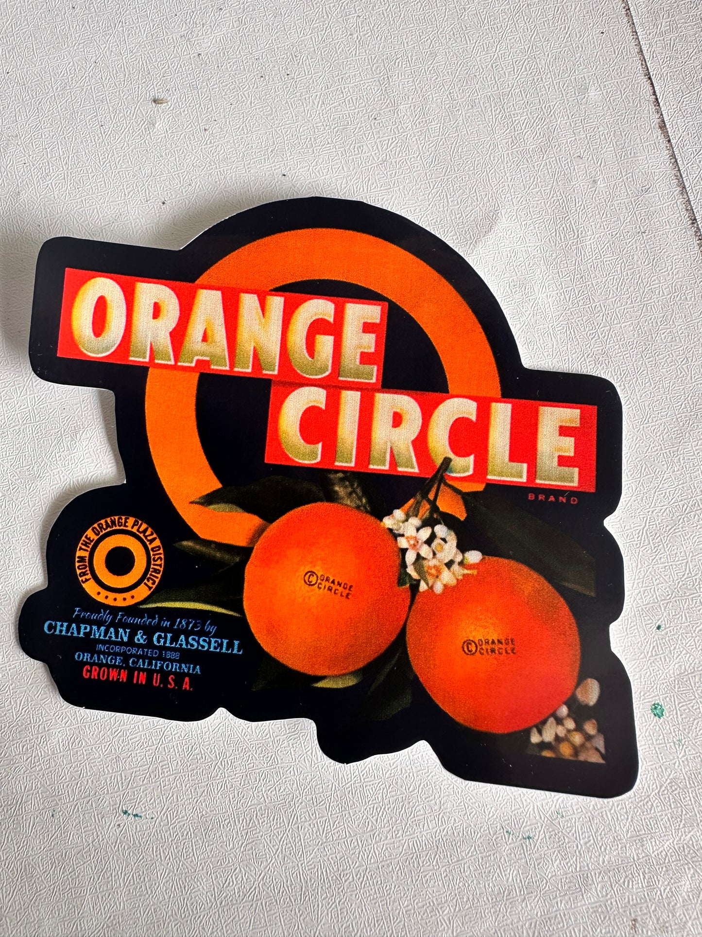 Old Towne Orange Stickers
