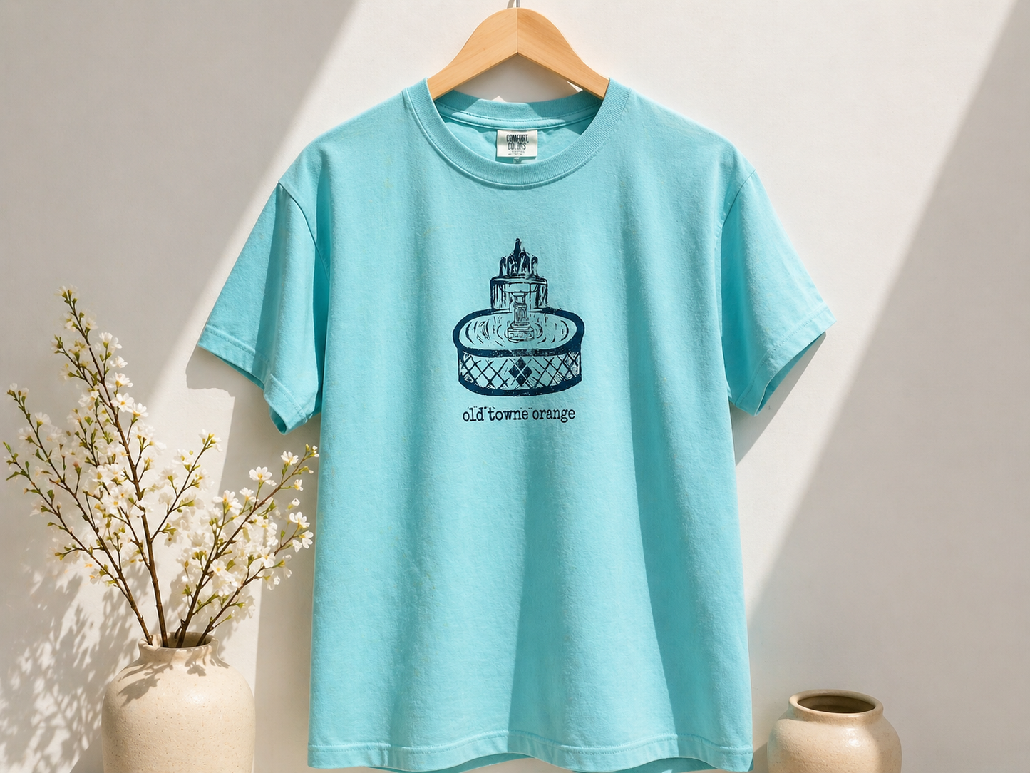 Old Towne Fountain Stamp Tee