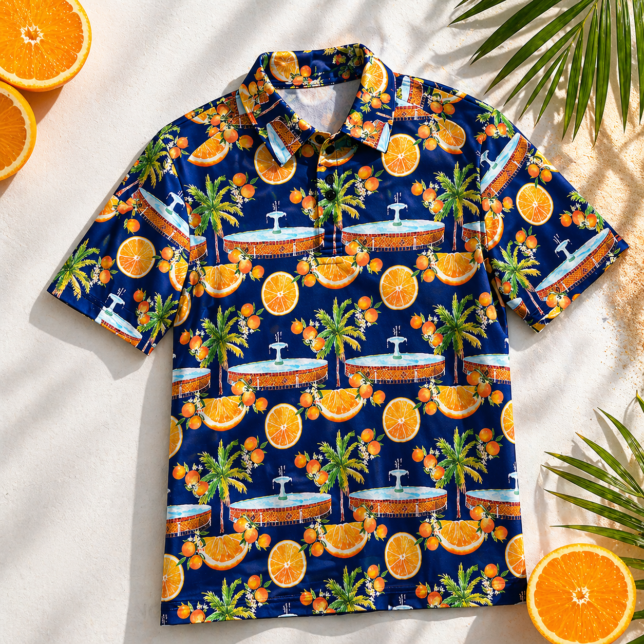 The Ultimate Orange Statement Polo 🍊