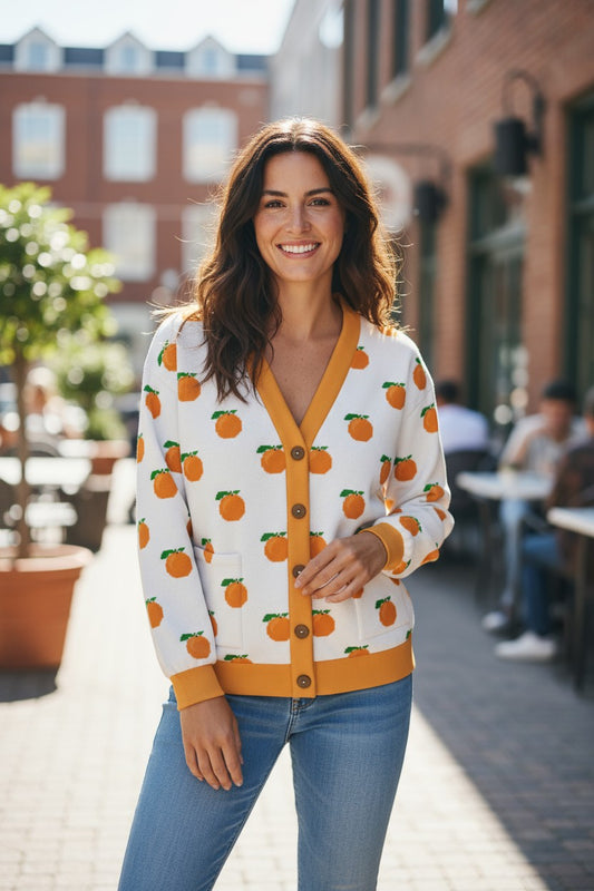 Orange Grove Cardigan