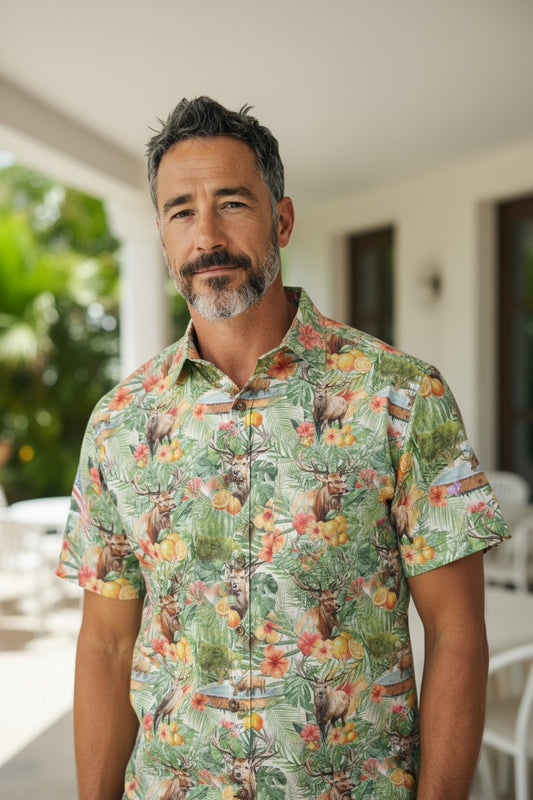 Elks Lodge 1475 Tribute Hawaiian Shirt