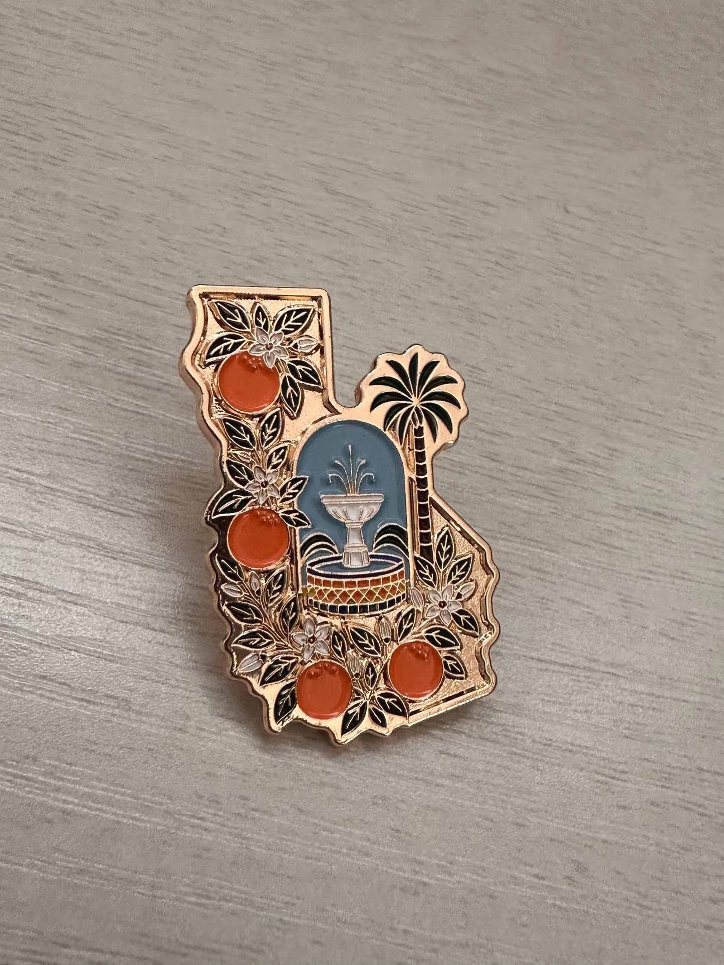 Old Towne Orange Lapel Pin