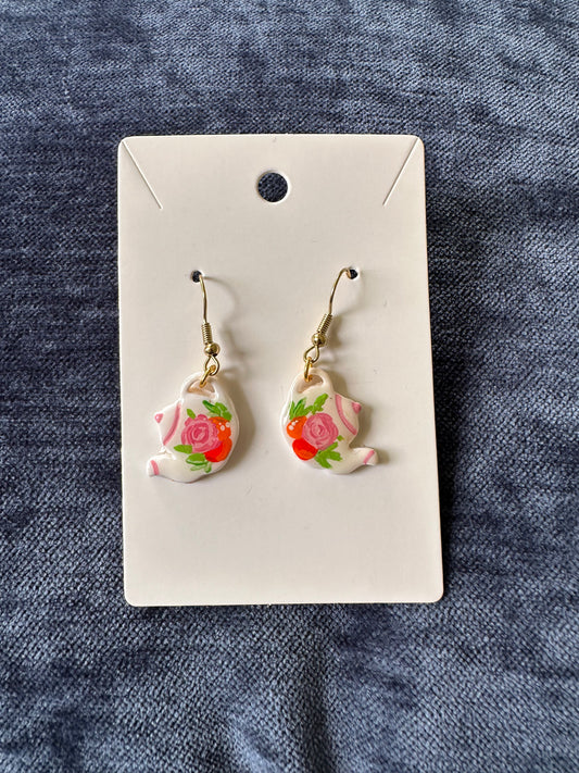 🍊 Blossom Teapot Earrings