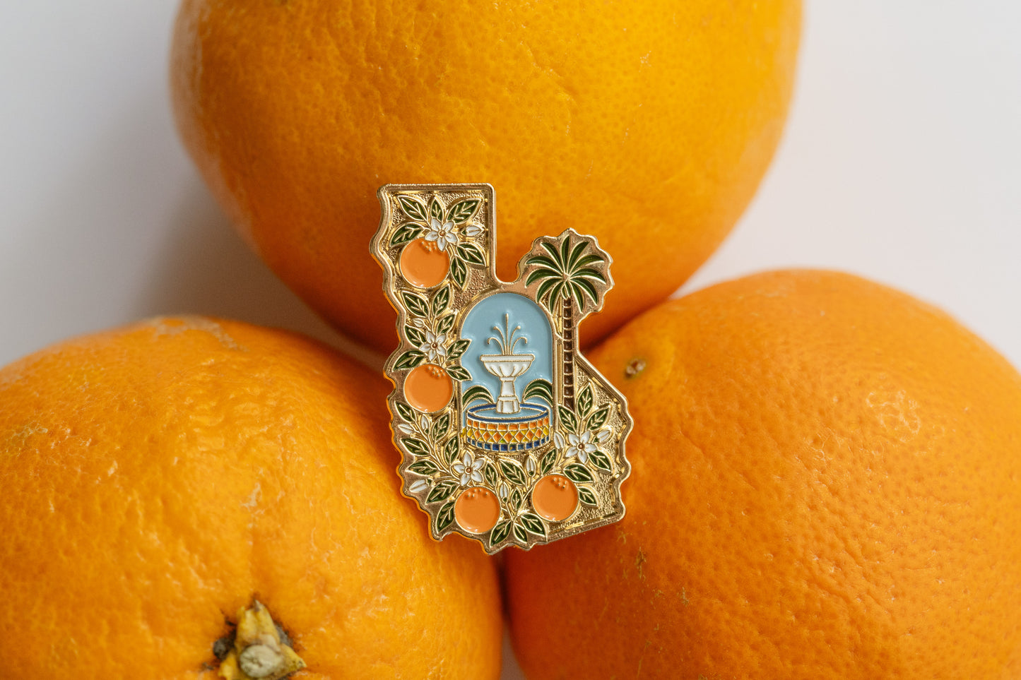 Old Towne Orange Lapel Pin