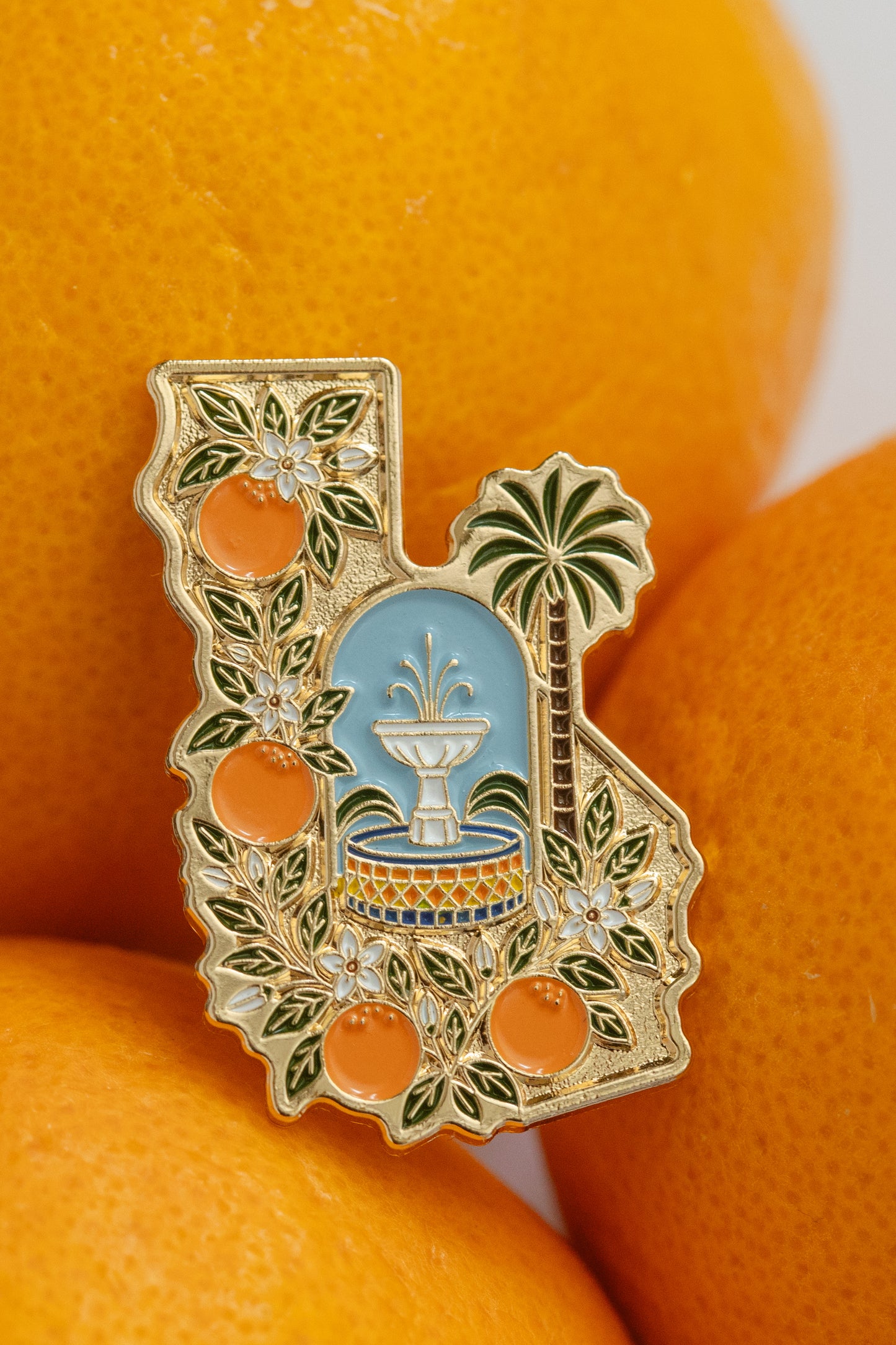 Old Towne Orange Lapel Pin
