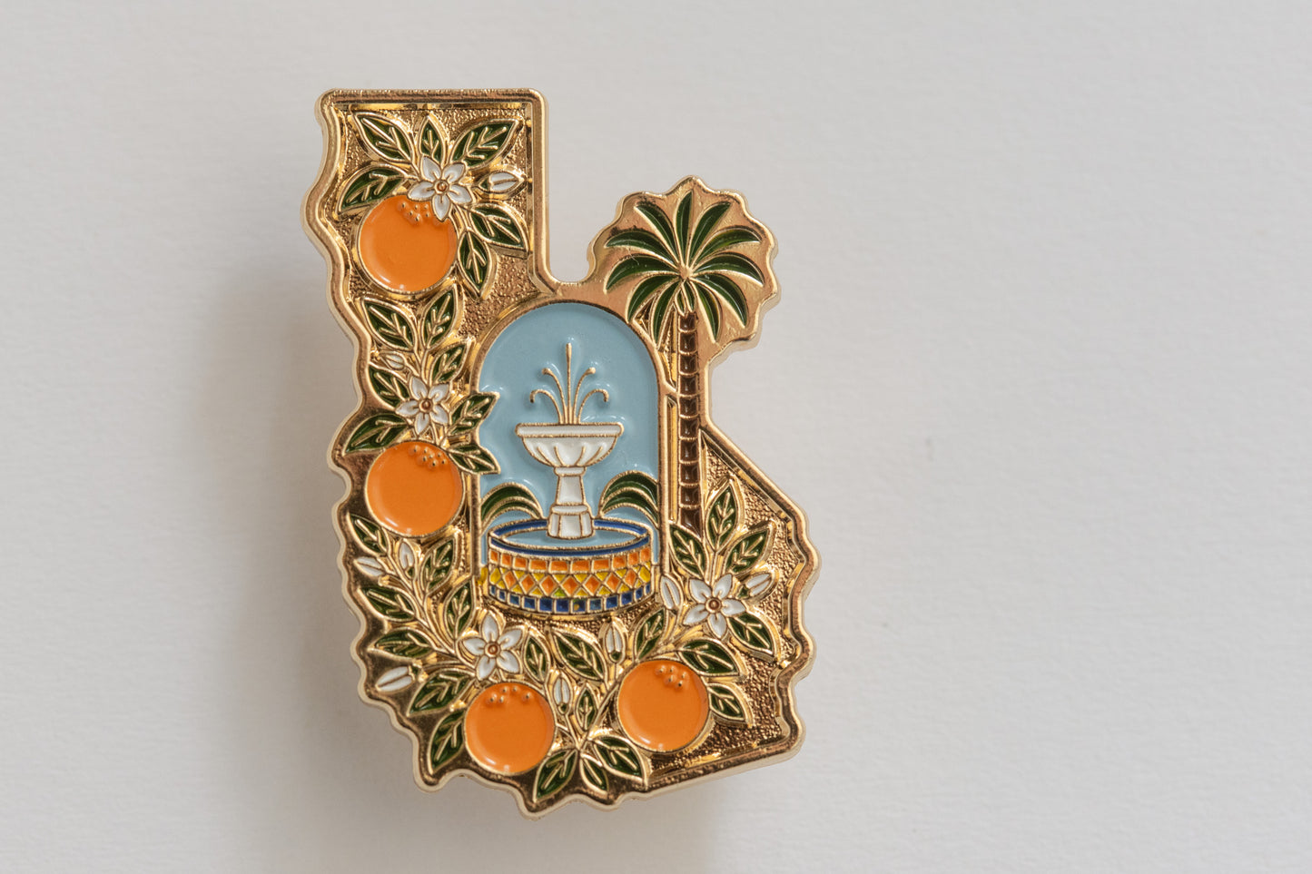 Old Towne Orange Lapel Pin