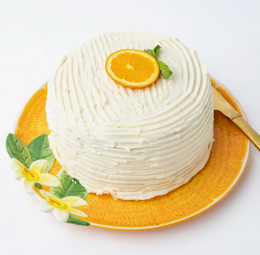 Orange Serving Platter