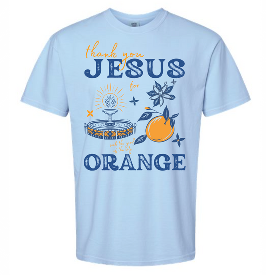Thank You Jesus for Orange T-Shirt