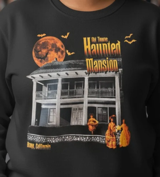 BYOBlack Shirt - Decals only! Old Towne Orange Halloween Decals