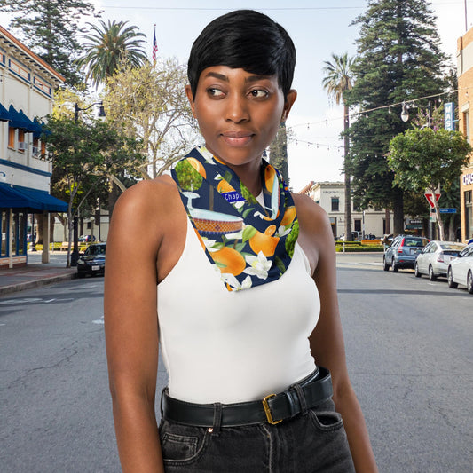 Old Towne Orange All-over print bandana scarf