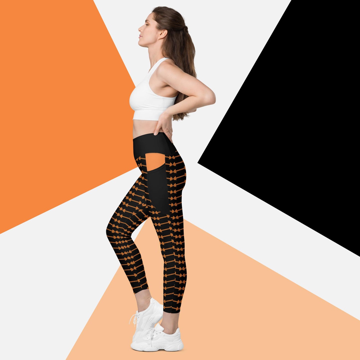 Fortitude Pattern Leggings with pockets