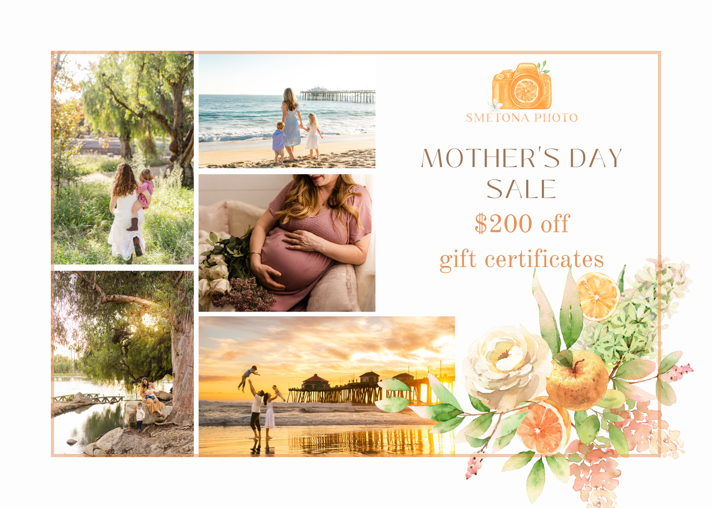Mother's Day Sale Gift Certificates
