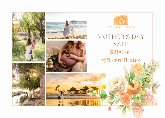 Mother's Day Sale Gift Certificates
