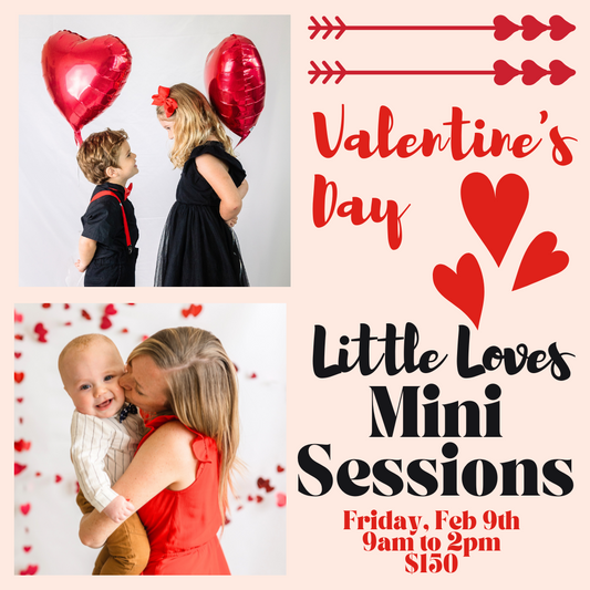 Little Loves Mini Session SALE - $125