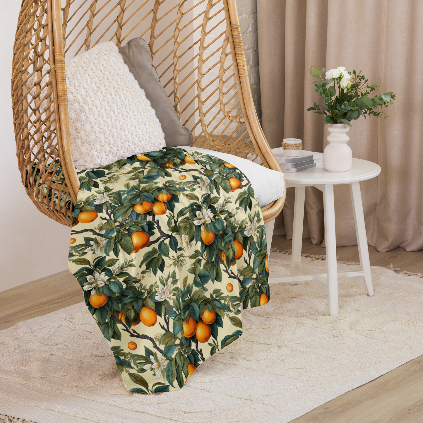 Gold Grove Sherpa blanket
