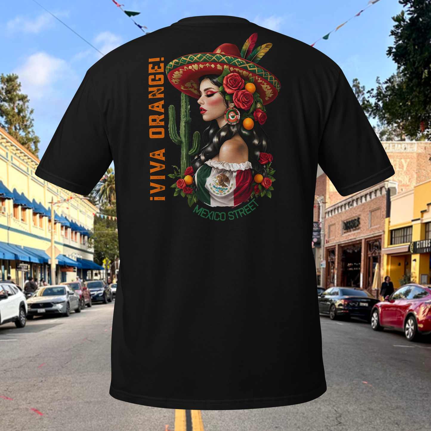 ¡Viva Orange! Mexico Street Tee