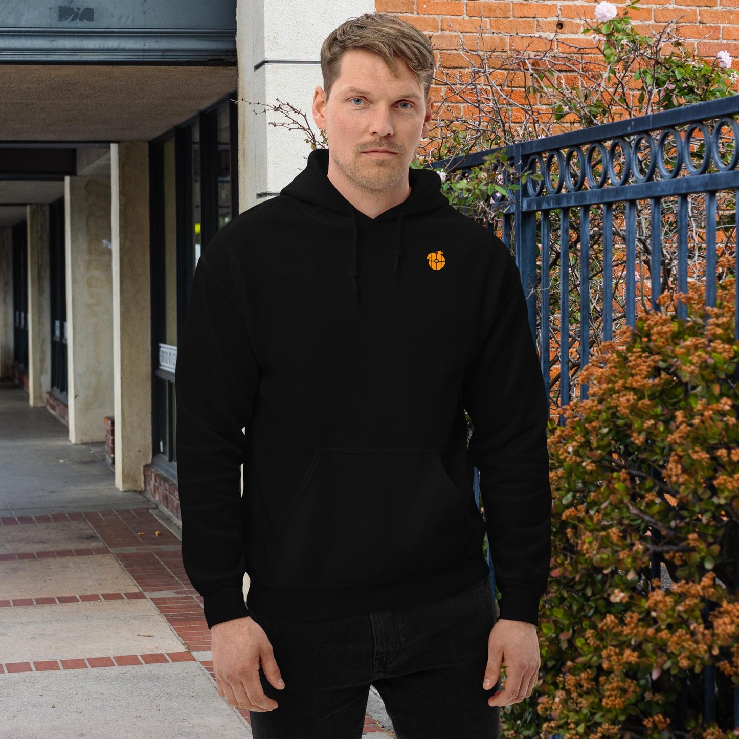 For God so loved Old Towne Orange Unisex Hoodie