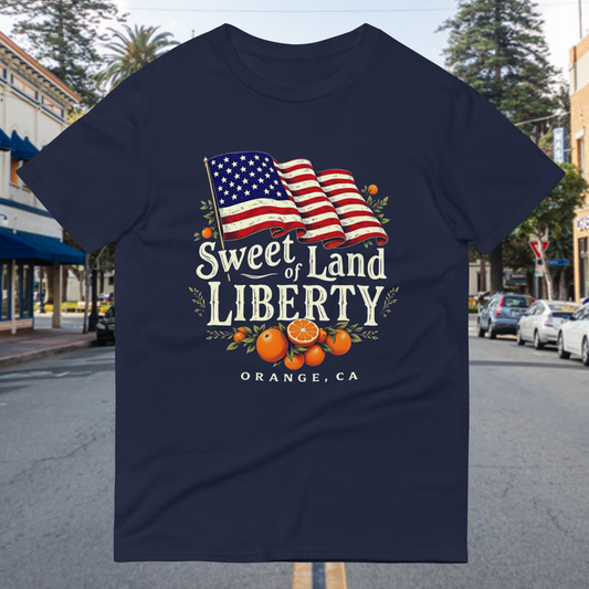 Sweet of Land of Liberty Tee – Orange, CA Edition