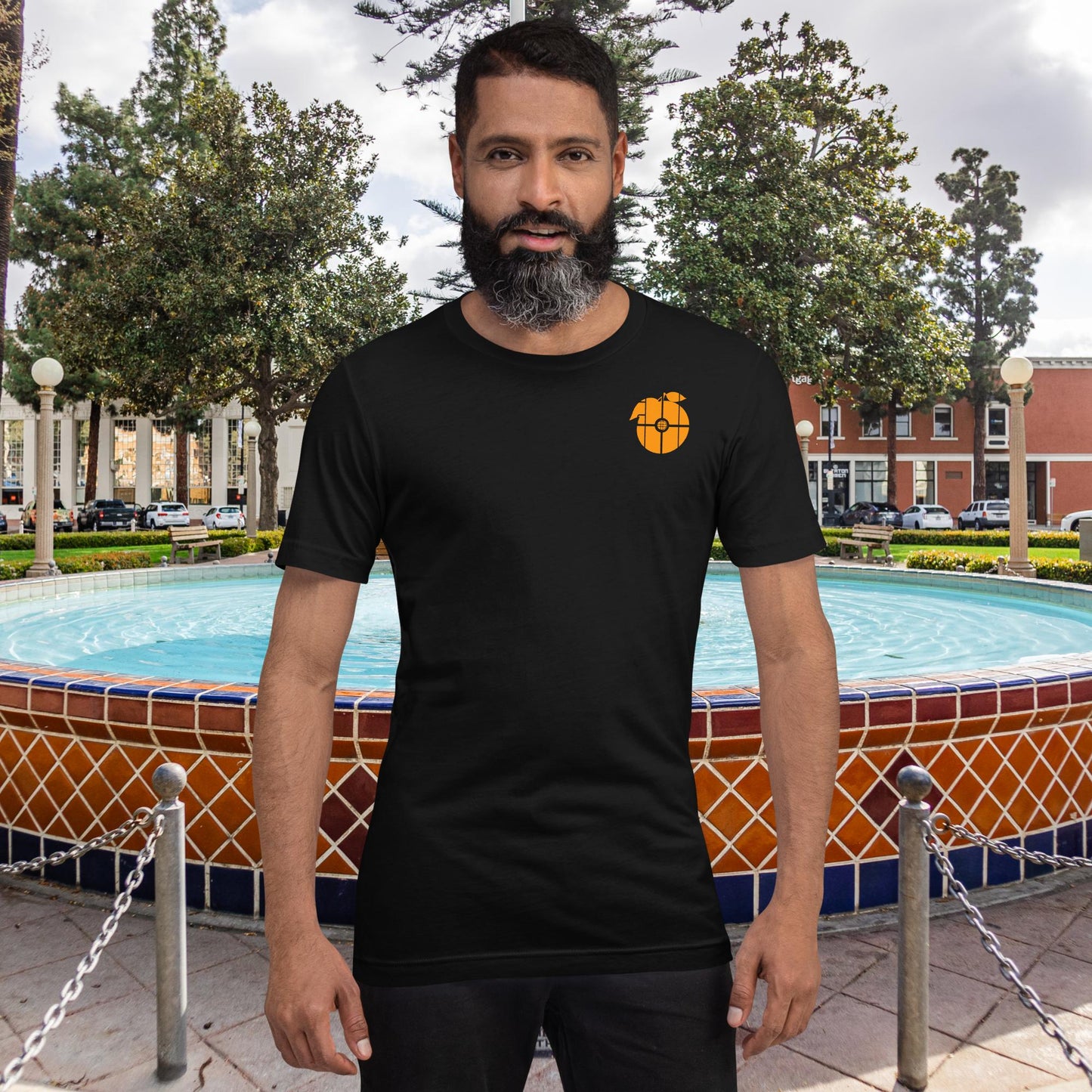 For God so loved Old Towne Orange Unisex Shirt