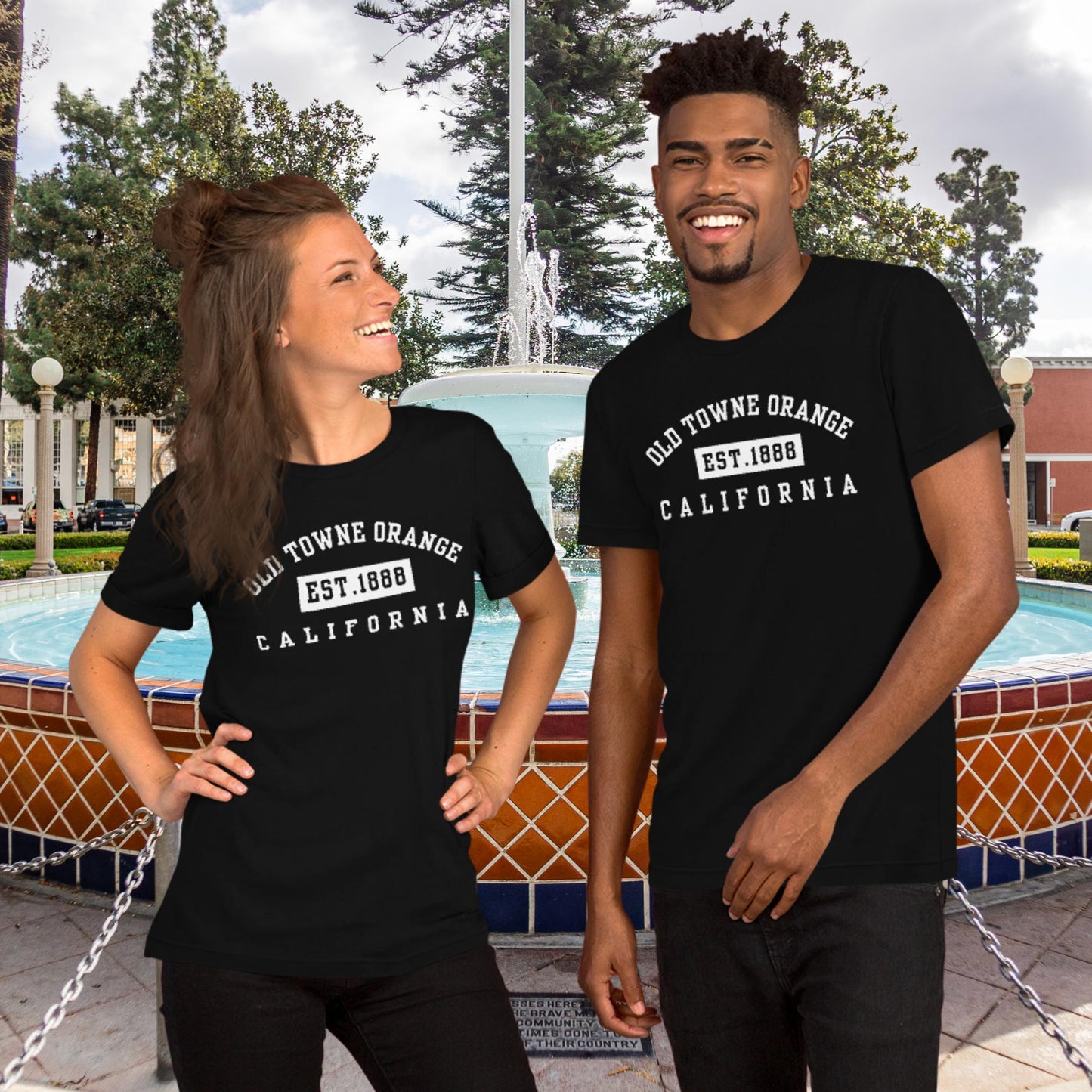 Old Towne Orange Est 1888 Basic Unisex t-shirt