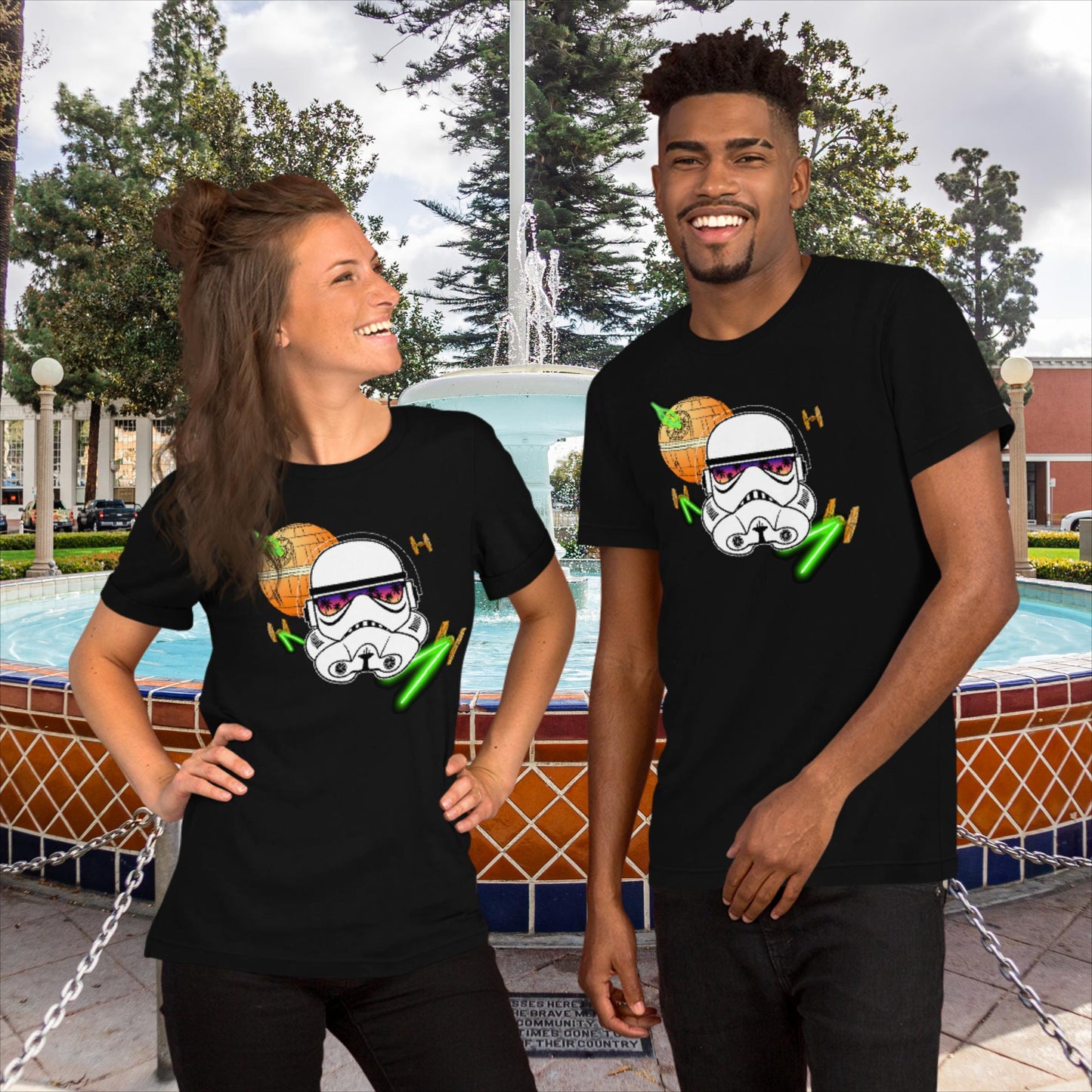 May the Orange be with You! Unisex t-shirt
