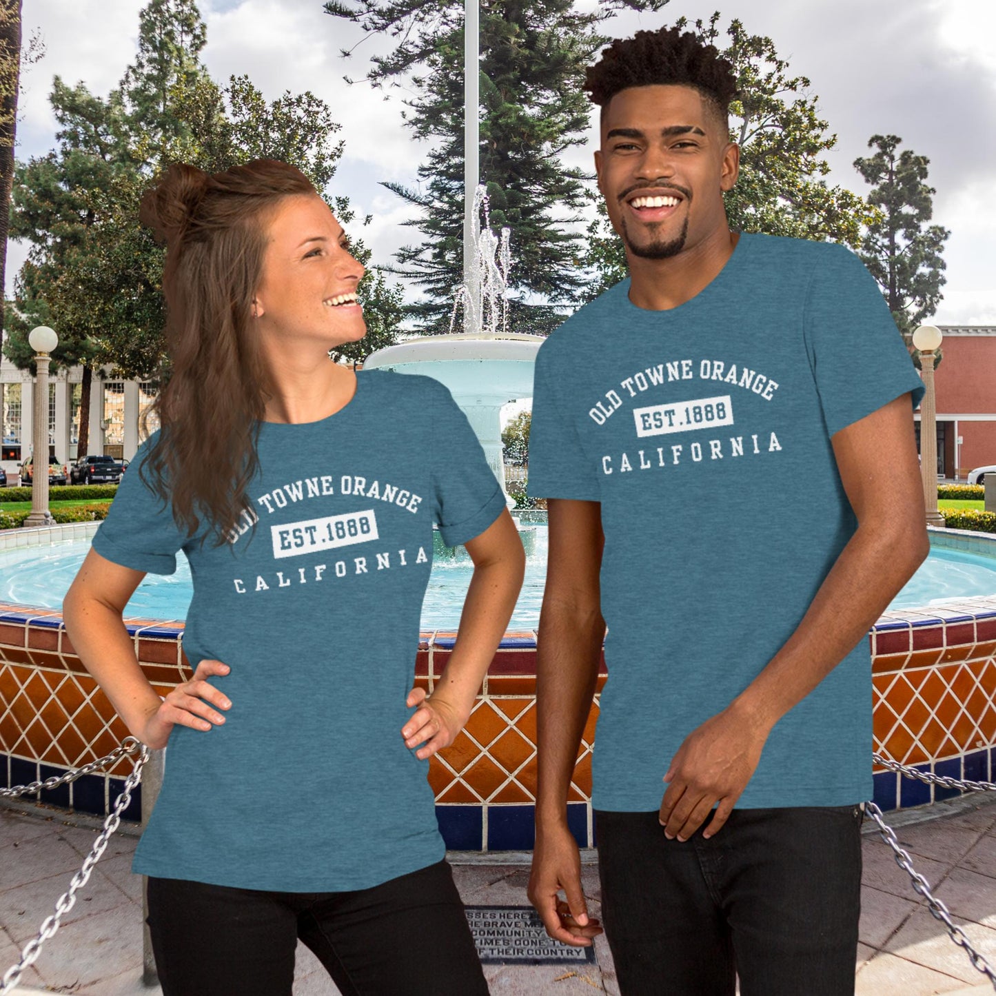 Old Towne Orange Est 1888 Basic Unisex t-shirt